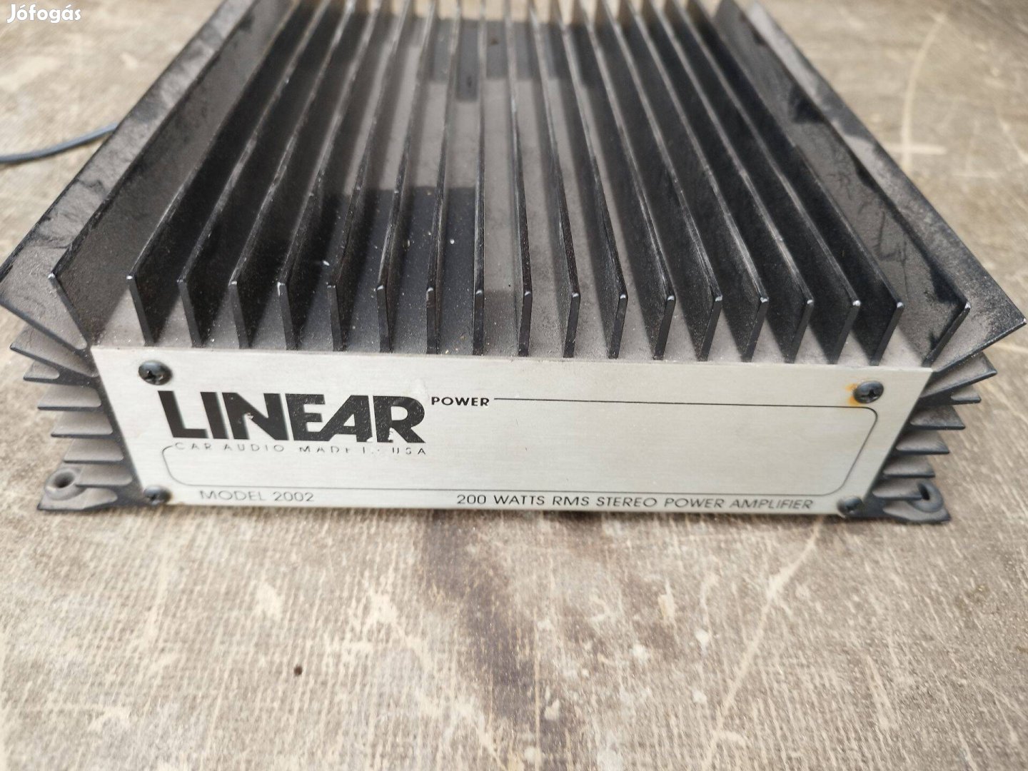 Linear 1002 és 2002 car audio autó erősítő