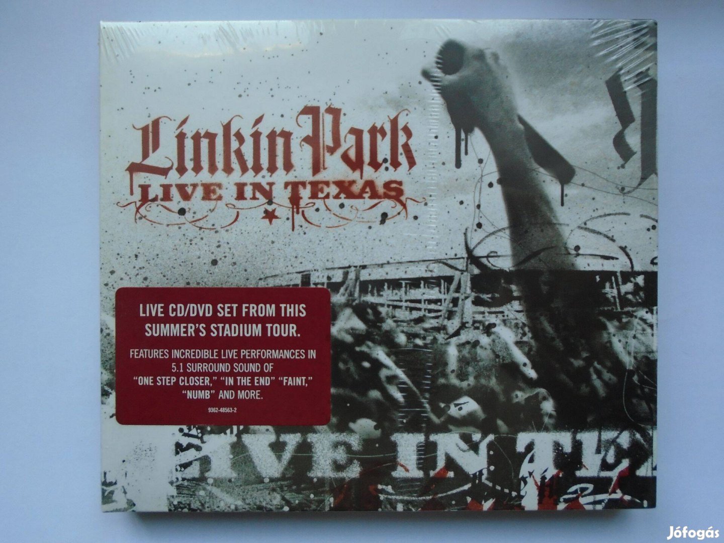 Linkin Park Live in Texas CD és DVD bontatlan