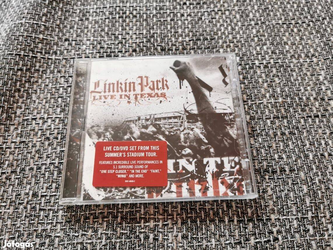 Linkin Park dvd és cd koncert egyben! Ritkaság!