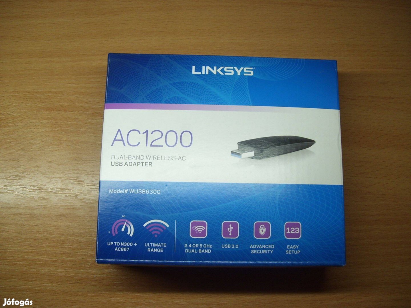 Linksys AC 1200 Dual Band wireless, USB 3.0 adapter