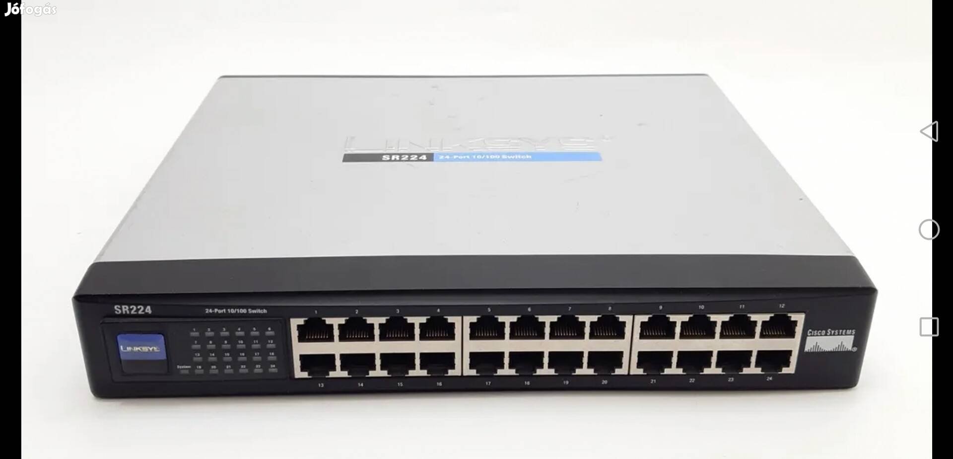 Linksys SR224 Business Series 24 Port 10/100 Ethernet Switch 