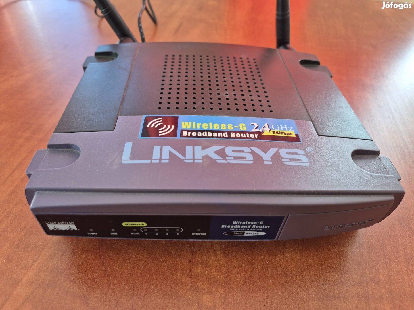 Linksys WRT54G v2.2 konzollal