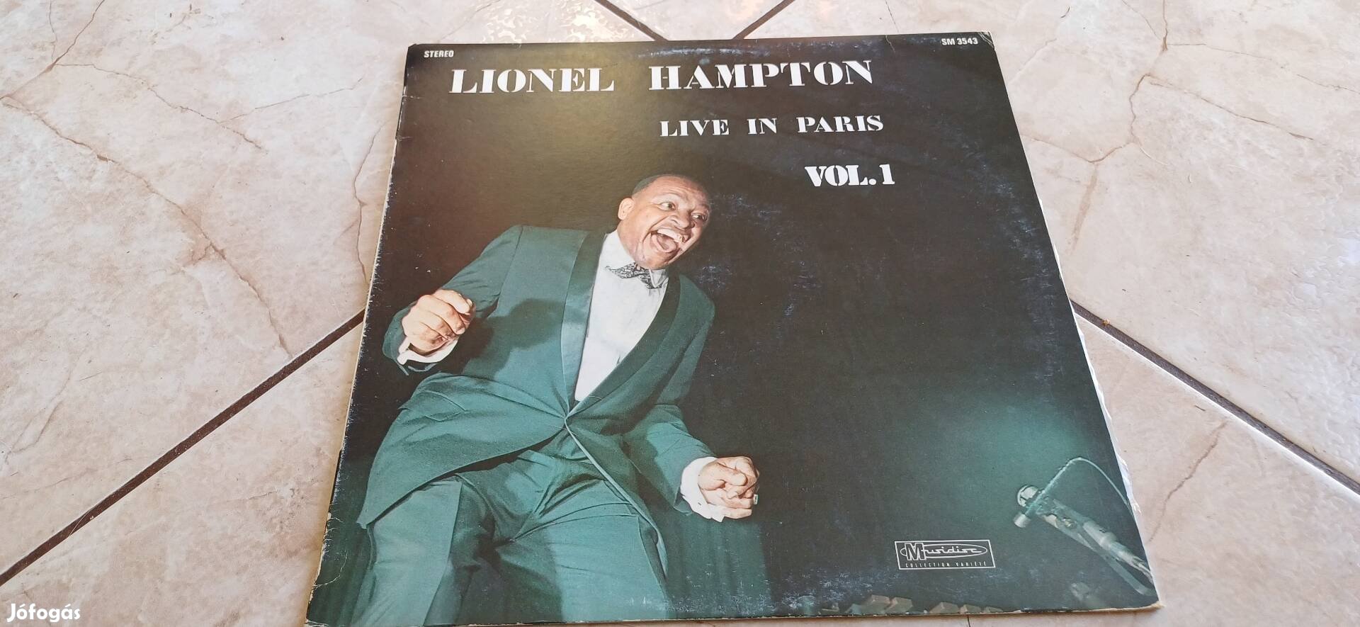 Lionel Hampton bakelit hanglemez