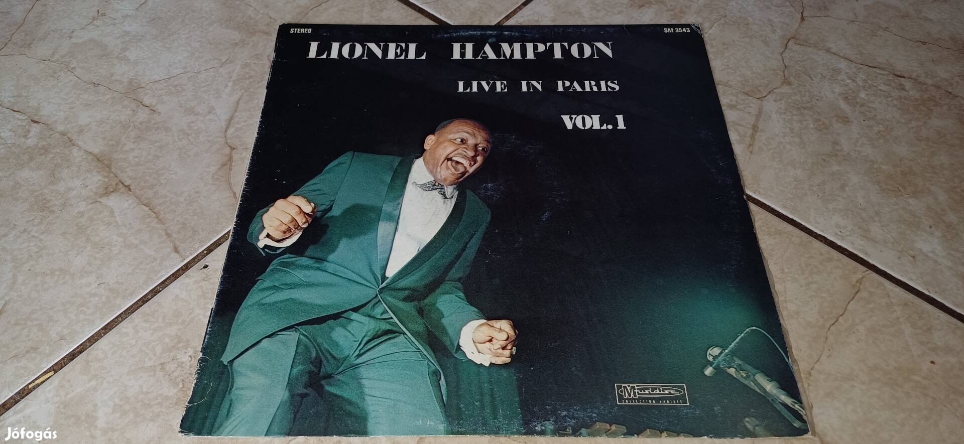 Lionel Hampton bakelit hanglemez