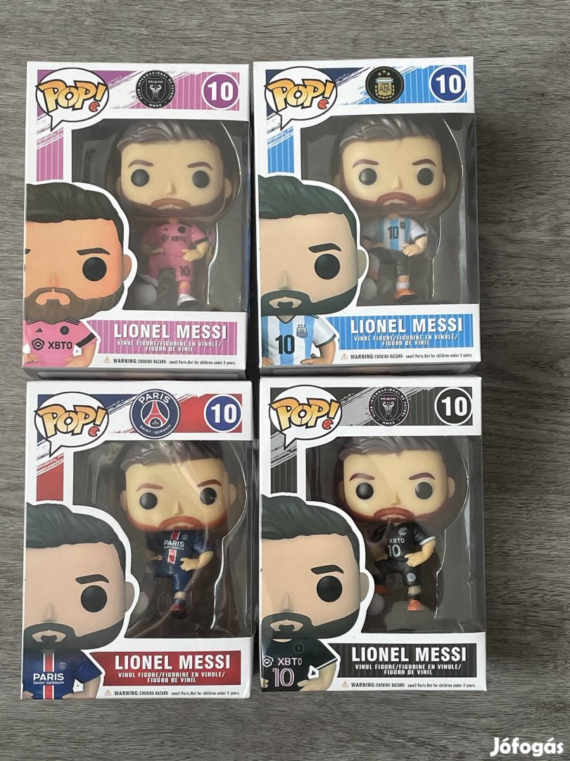 Lionel Messi Foci Funko POP figura AFA PSG Miami