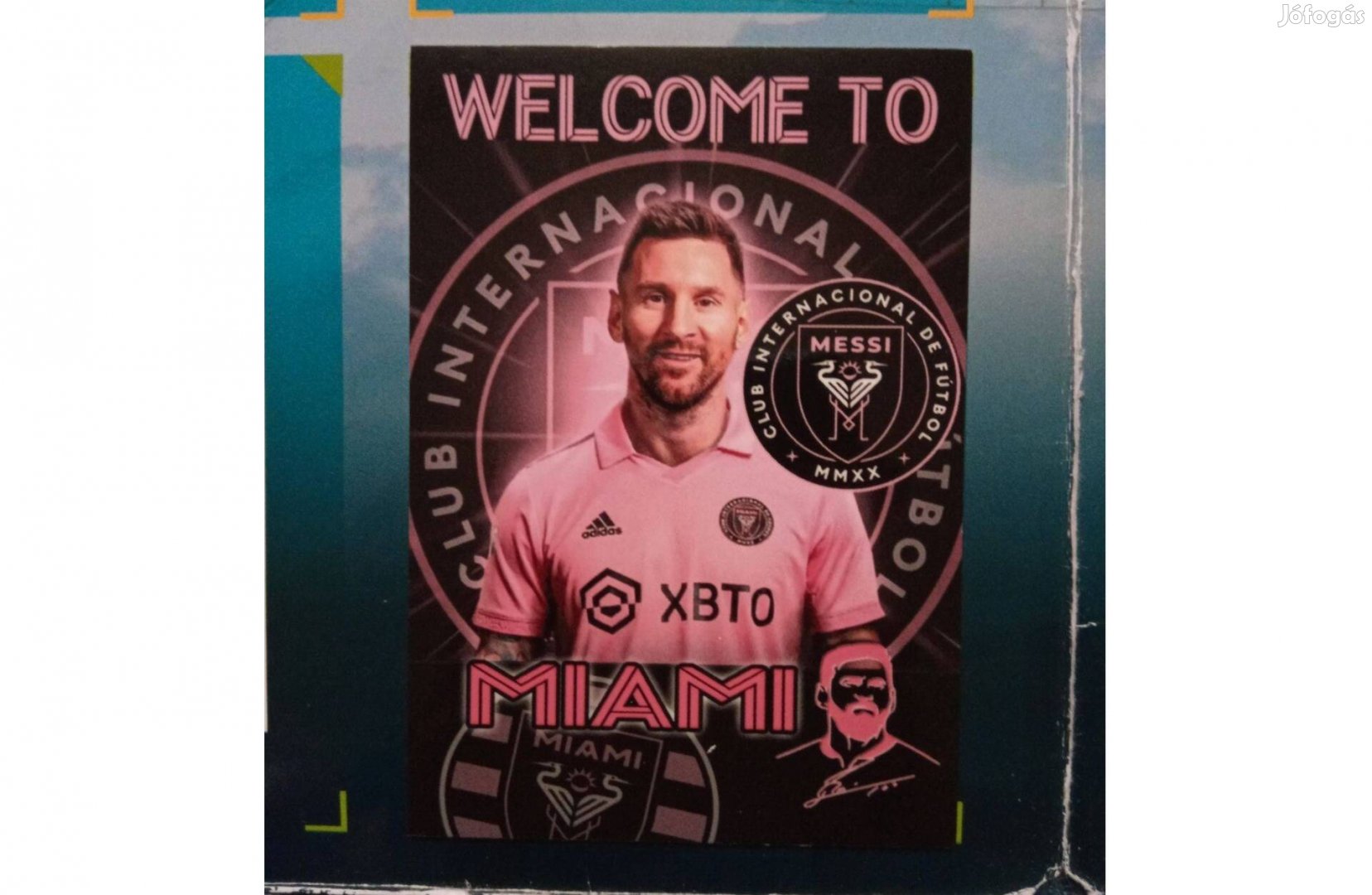 Lionel Messi Inter Miami szurkolói rajongói Update kártya