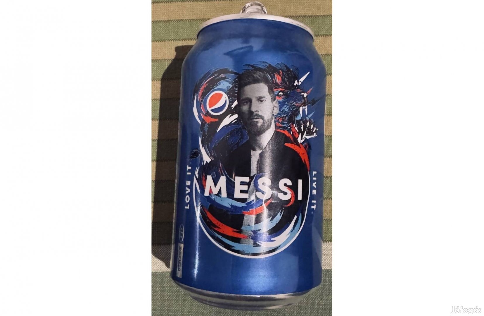 Lionel Messi Pepsi doboz