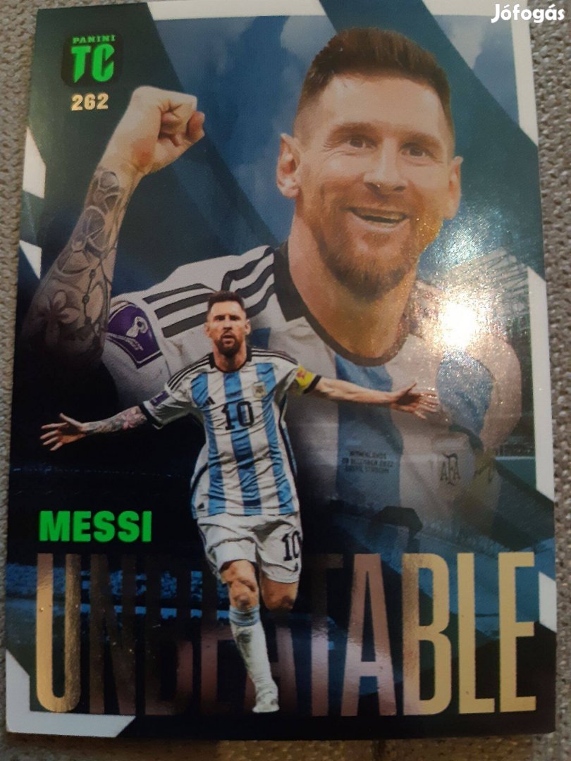 Lionel Messi Unbeatable Top Class focis kártya