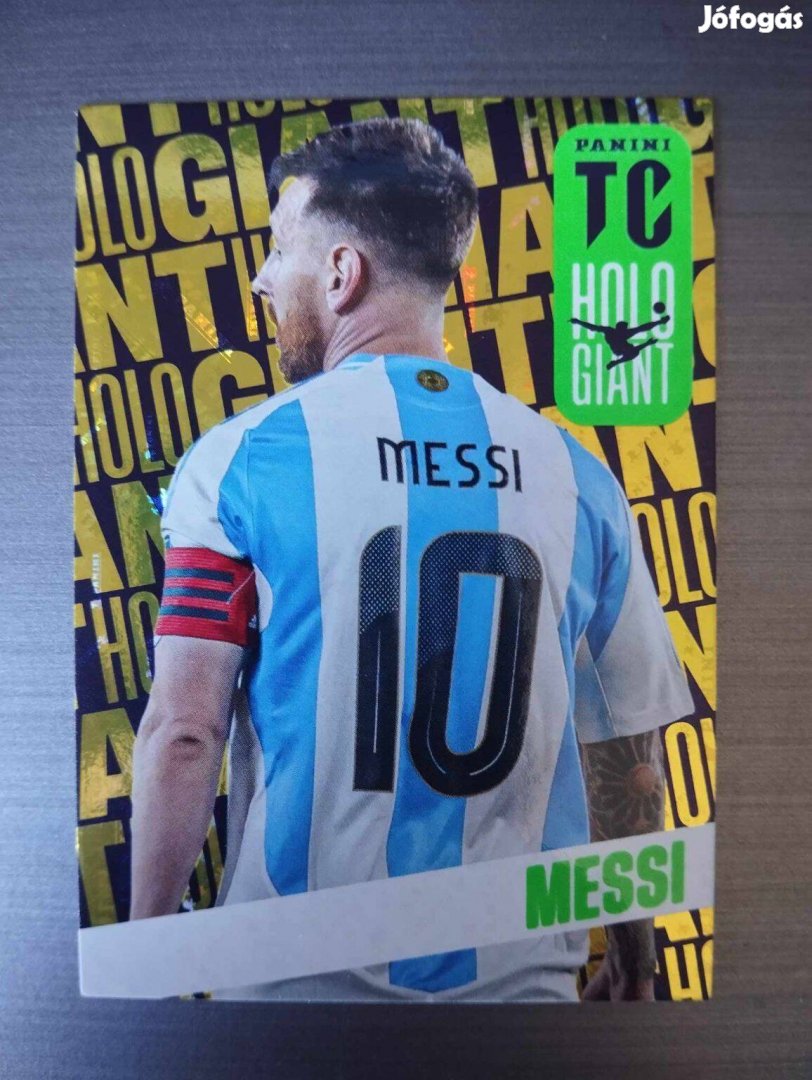 Lionel Messi (Argentína) Holo Giant Top Class 2025 focis kártya