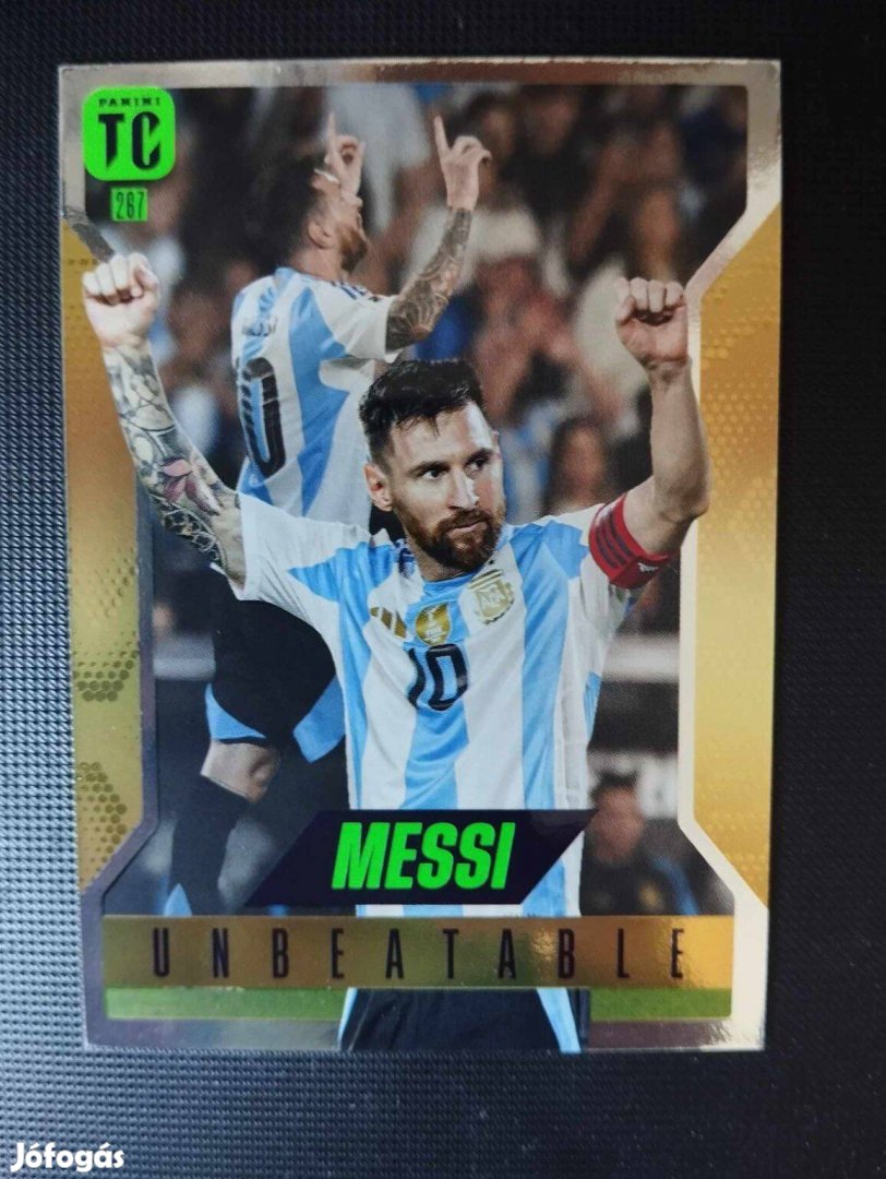 Lionel Messi (Argentína) Unbeatable Top Class 2025 focis kártya