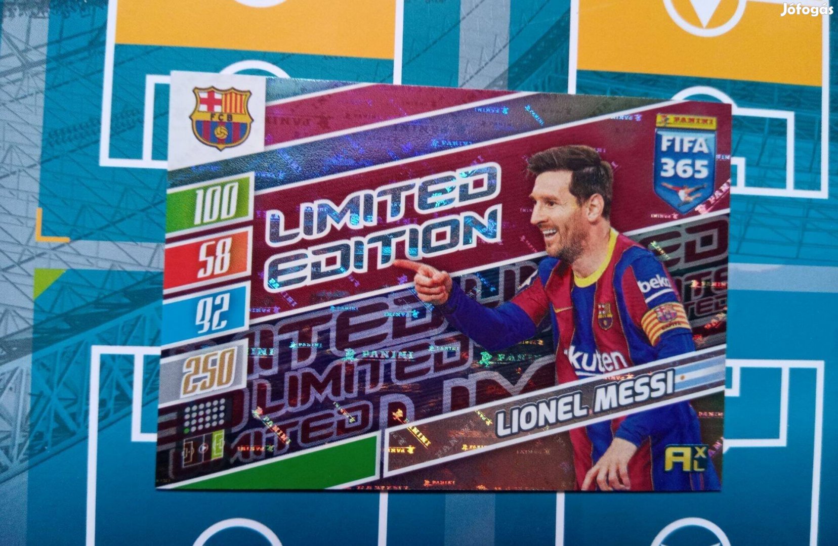 Lionel Messi (FC Barcelona) Fifa 365 2022 Limited kártya