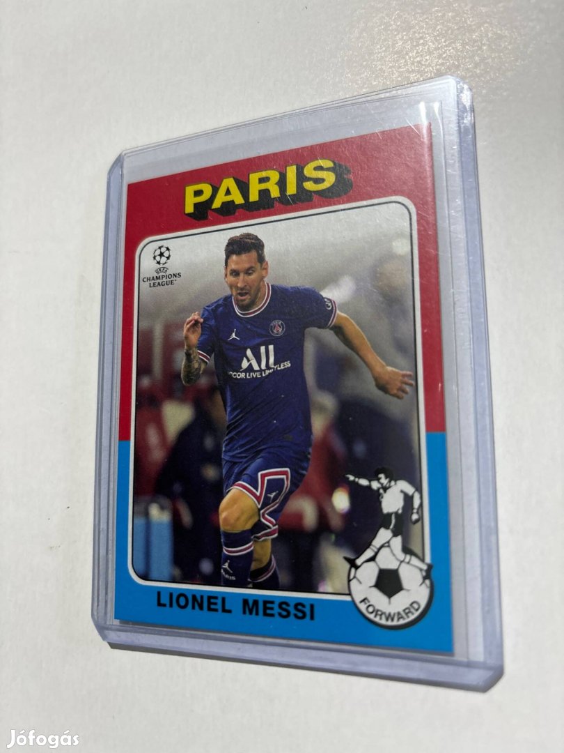 Lionel Messi focis kártya