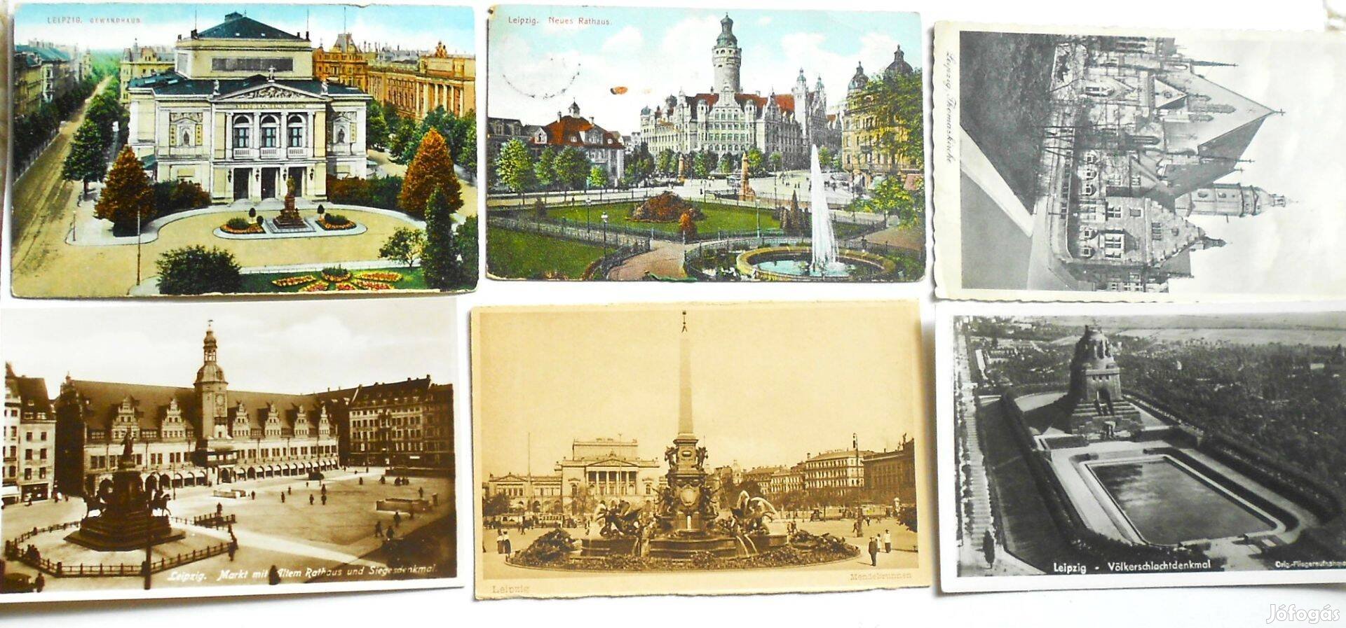 Lipcse Leipzig régi képeslap