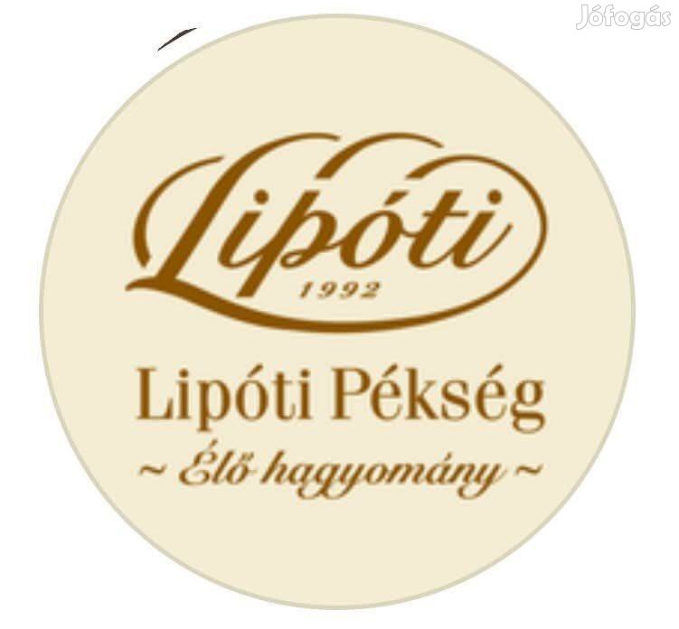 Lipóti pékség és kávézó mintaboltjainkba munkatársakat keresünk