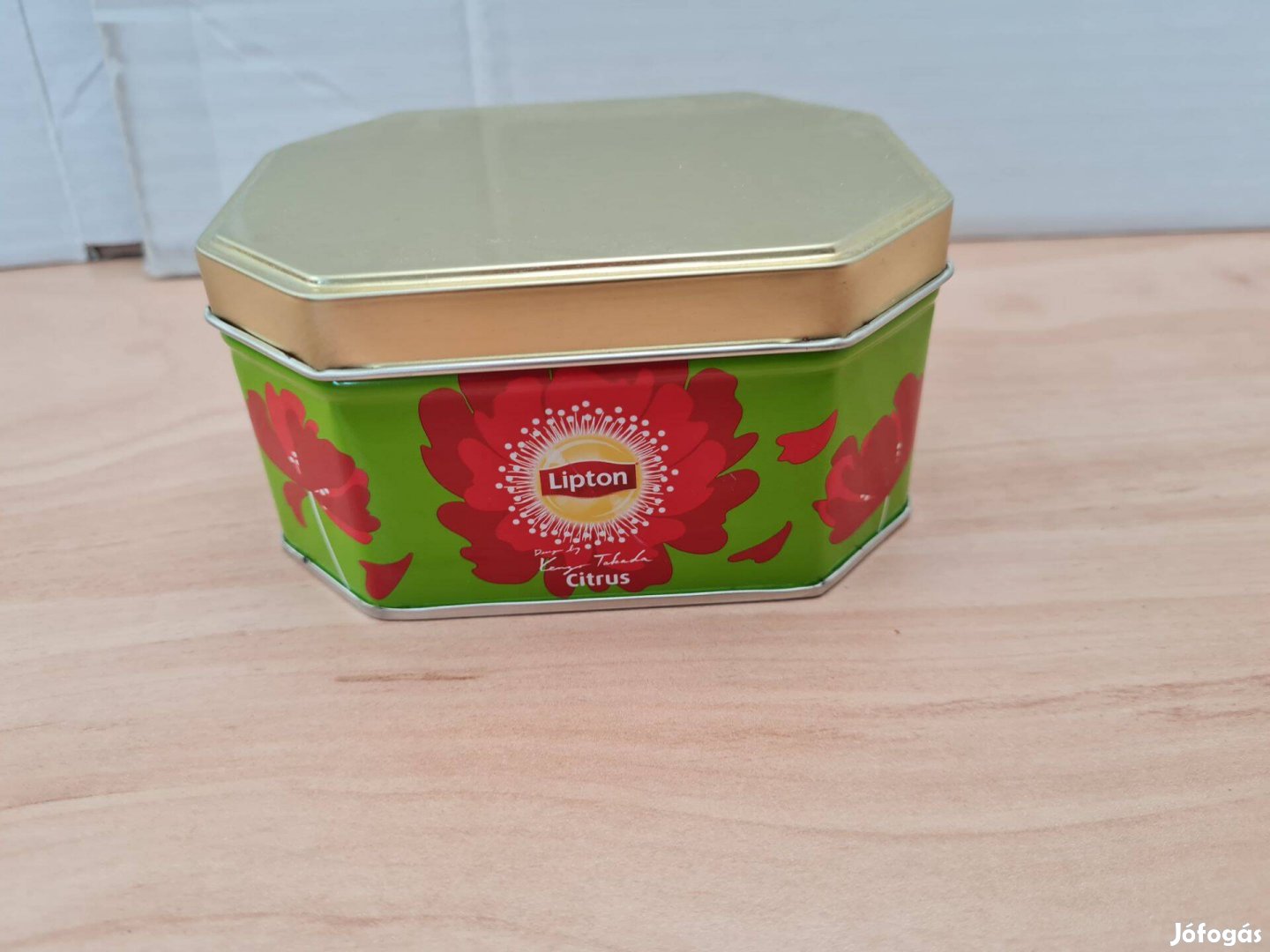Lipton feliratos fém doboz