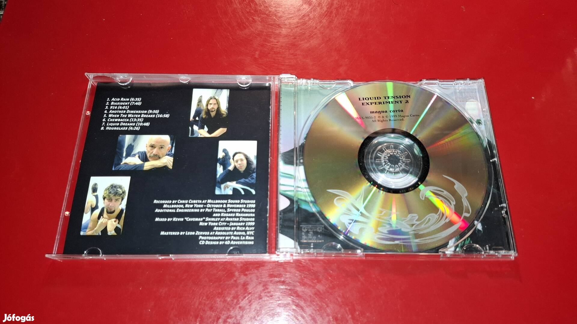 Liquid Tension Experiement L.T.E. Cd Jazz -Rock