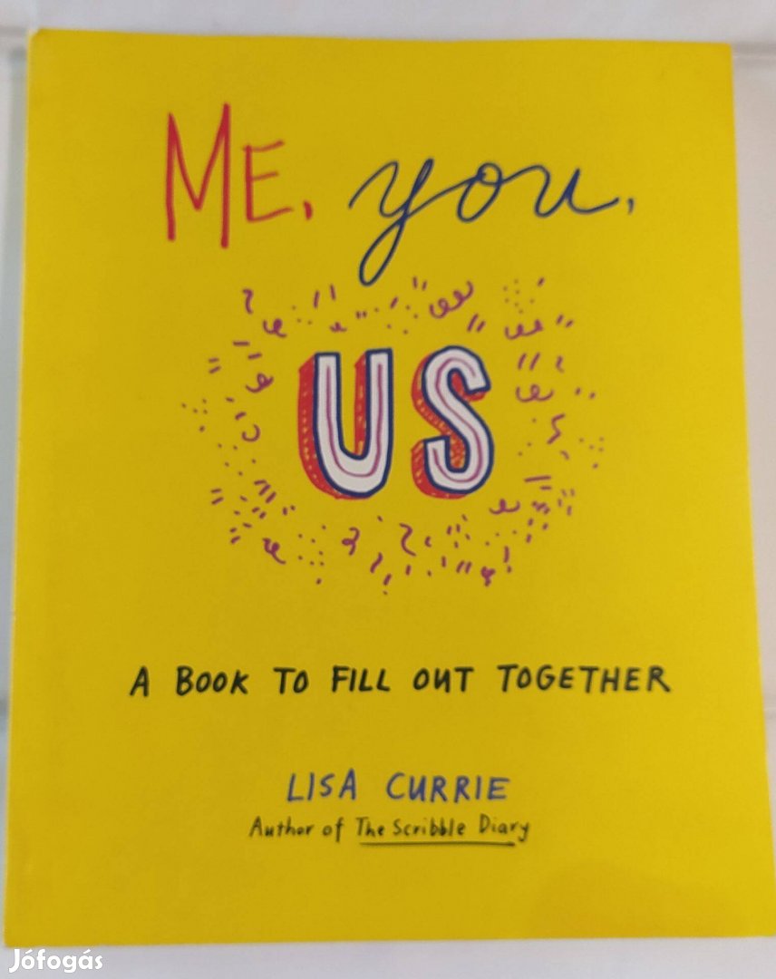 Lisa Currie: Me, you, us angol nyelvű tanító és feladatos könyv (üres)