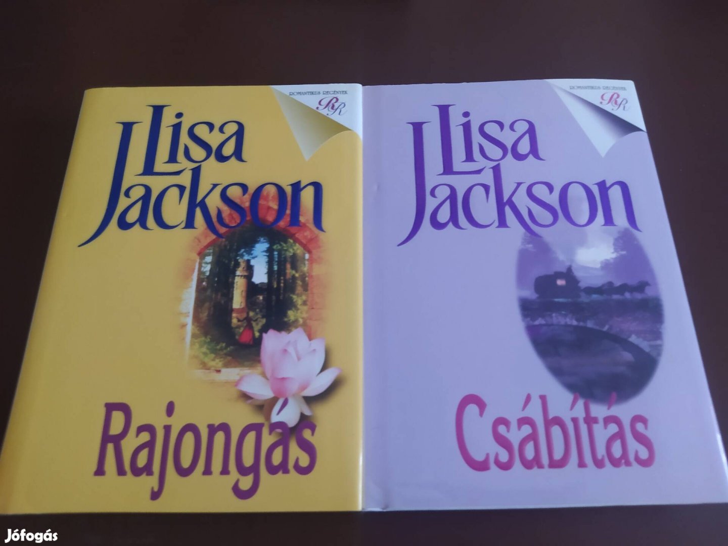 Lisa Jackson romantikus regények olvasatlan példanyok 