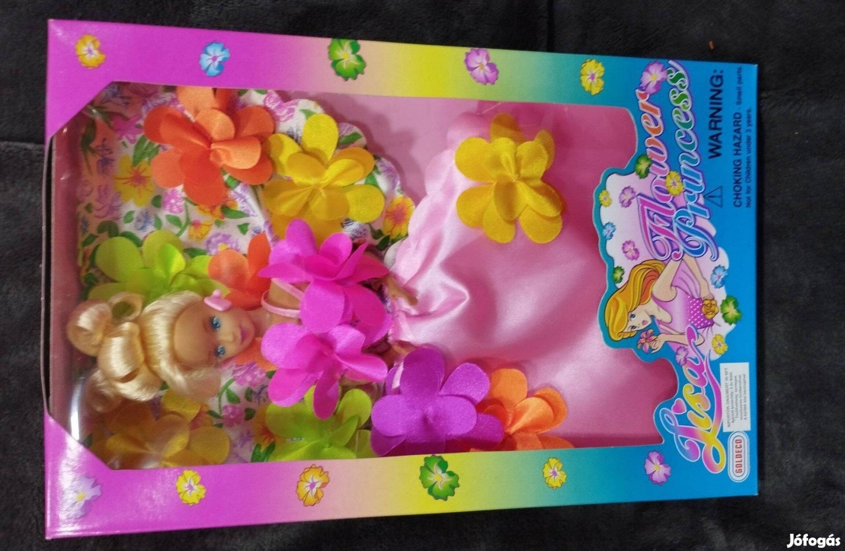 Lisa Princess Barbie méretű baba új bontatlan csomagolásban eredeti