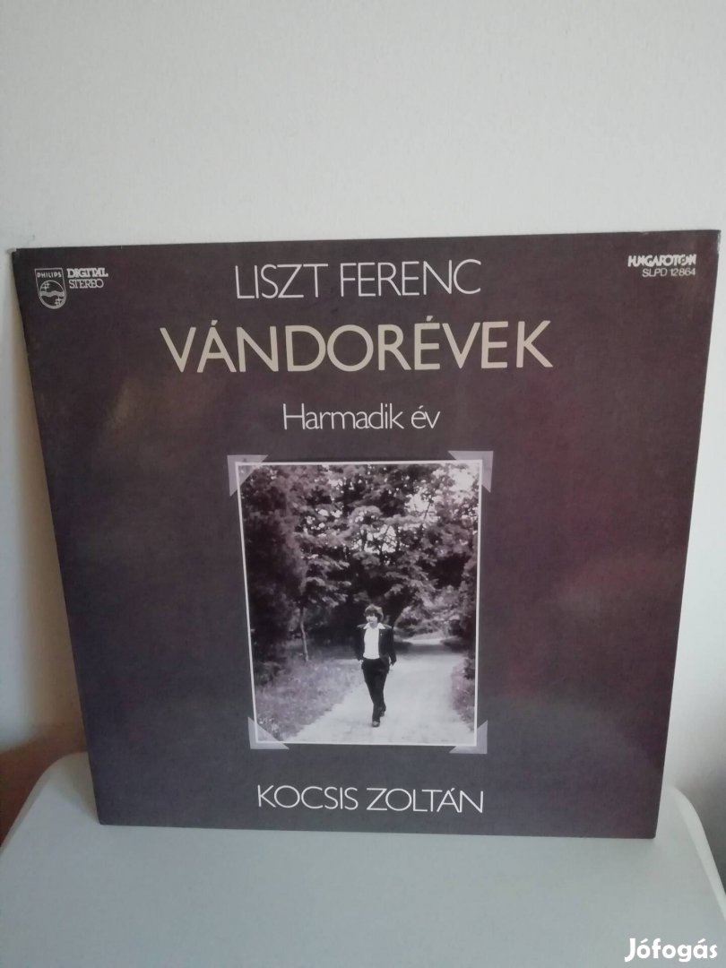 Liszt Ferenc: Vándorévek, 3. év, bakelit lemez