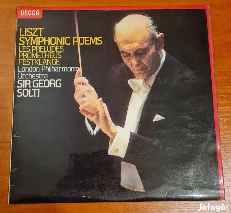 Liszt, Symphonic Poems; LP, Vinyl, bakelit