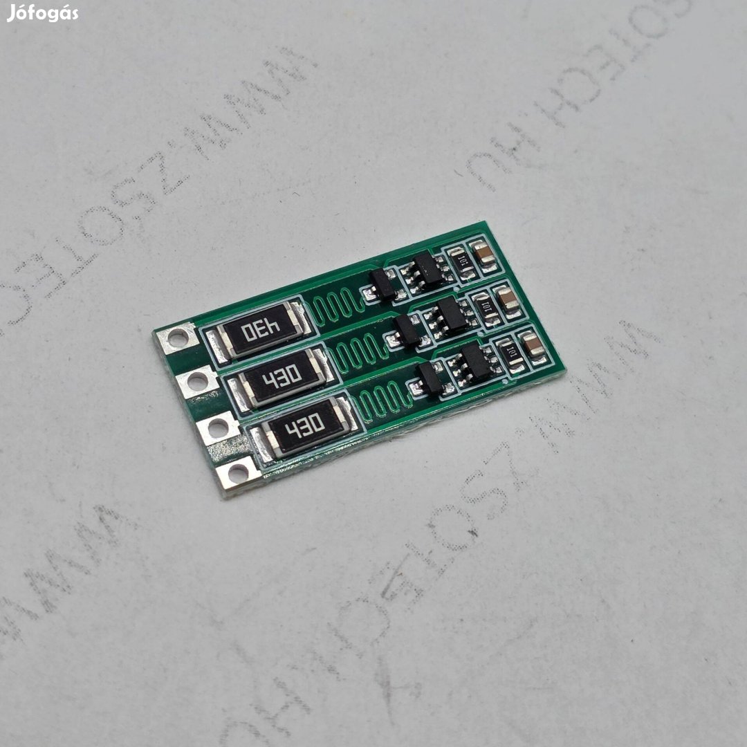 Lítium 3S 11.1V (12.6V) 100mA balanszer modul balancer 18650 21700