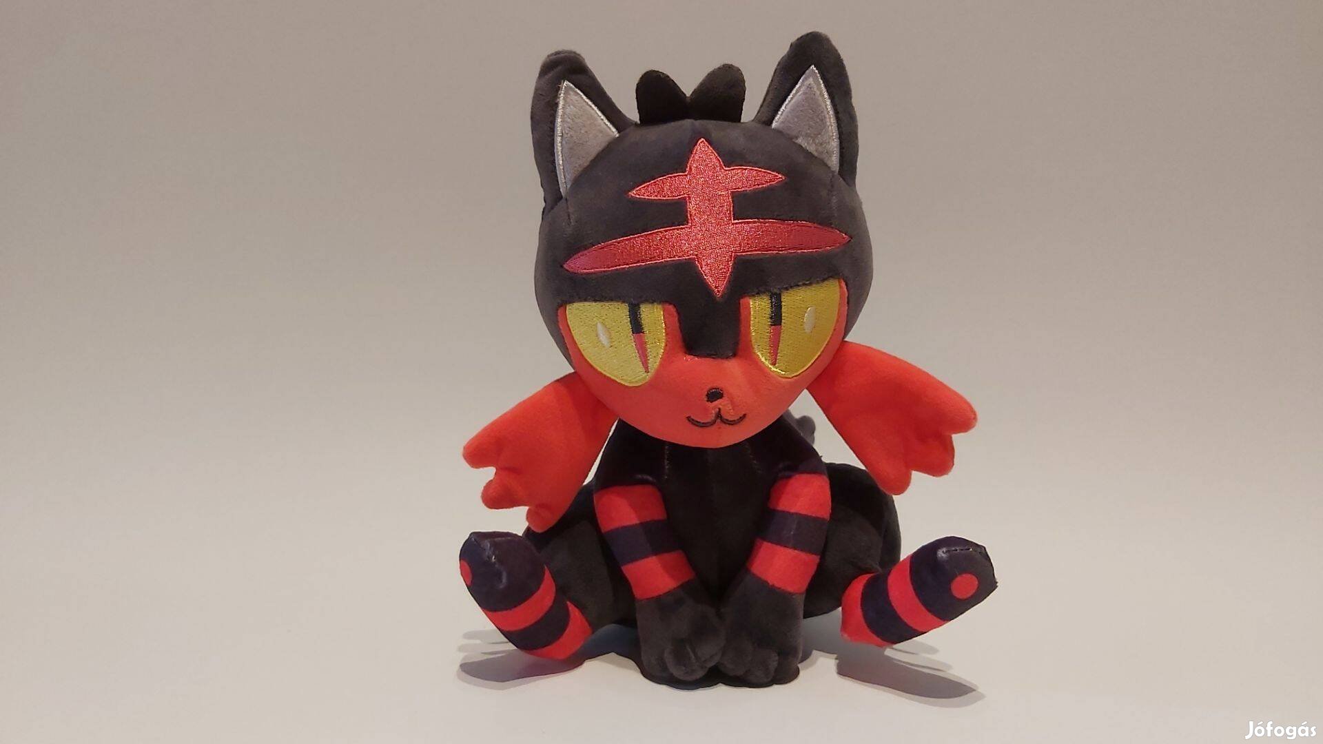 Litten Pokemon pokémon plüss 22 cm Új számlával készleten