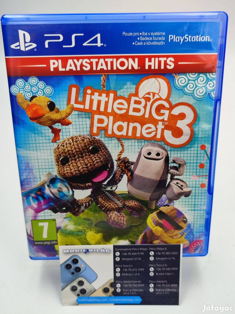 Little Big Planet 3 PS4 Garanciával #konzl0097