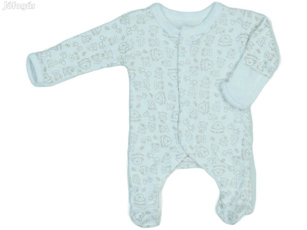 Little Bundle Új (címke nélküli) Fiú Hosszú ujjú rugdalózó (Méret: 44)