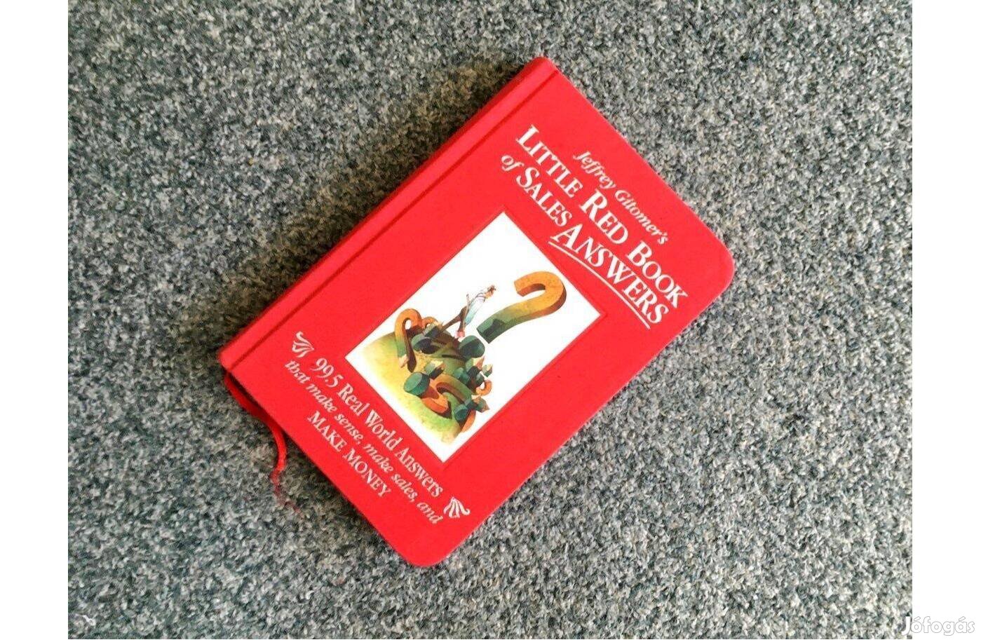 Little Red Book of Sales Answers könyv (Jeffrey Gitomer)