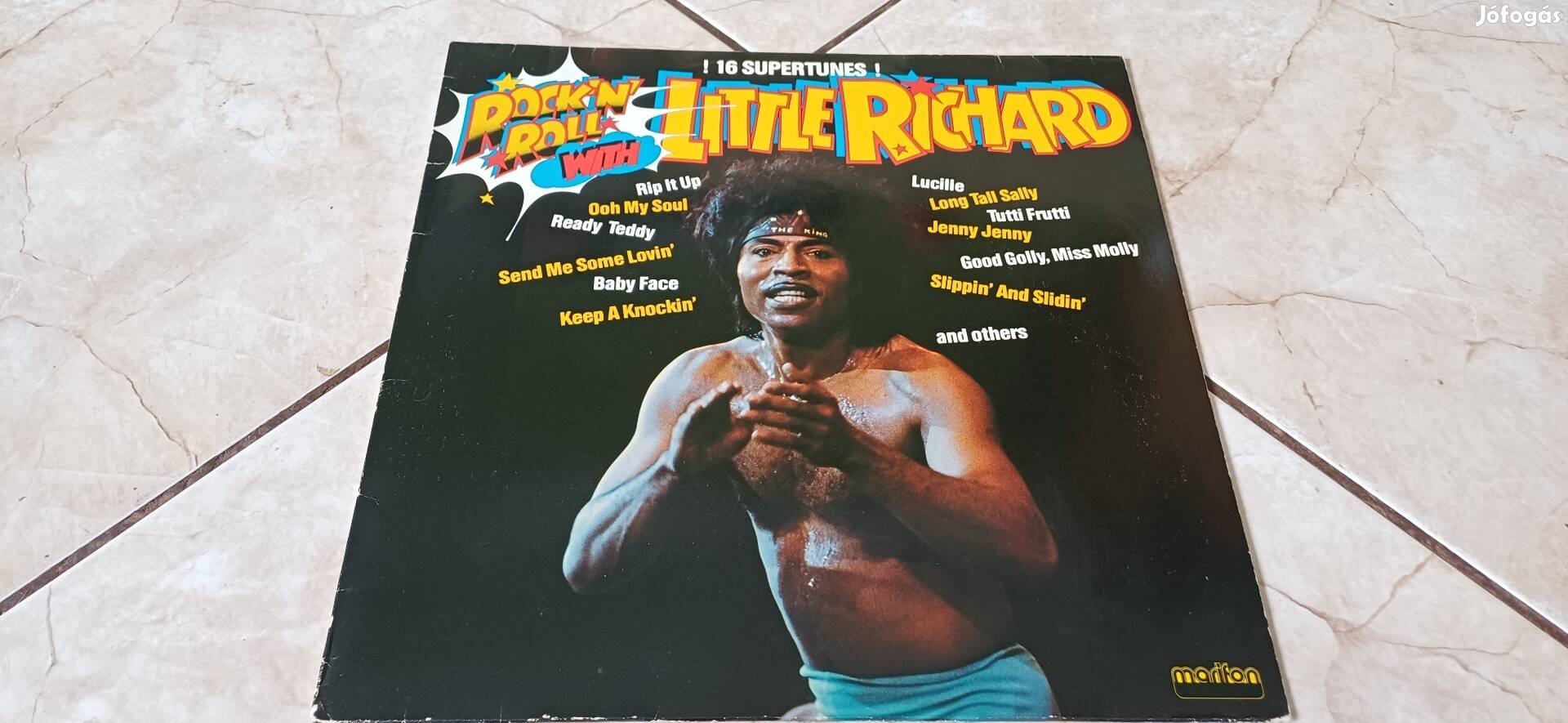 Little Richard bakelit hanglemez