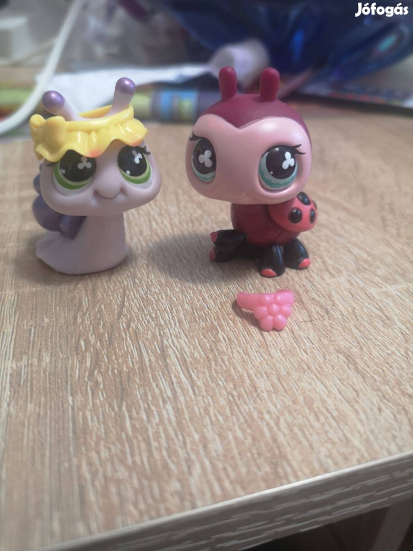 Littlest Pet Shop #628 #629 Eredeti Ritka eladó kiegészítőkkel