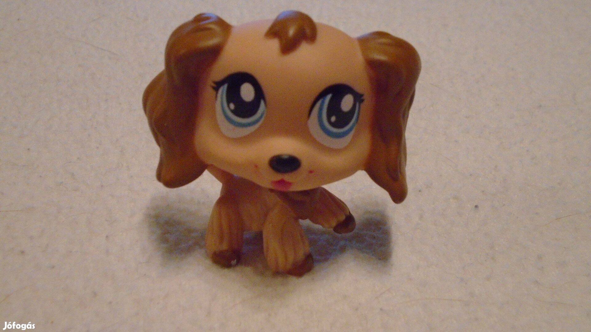 Littlest Pet Shop - Barna Kutya figura - eredeti - újszerű