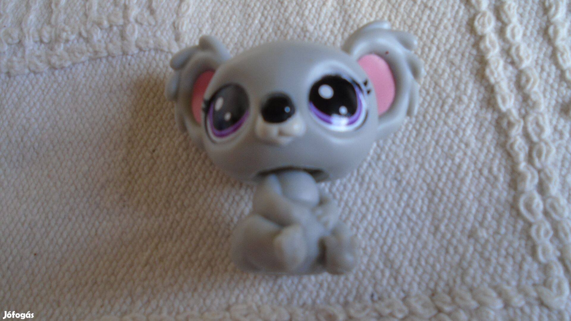 Littlest Pet Shop - szürke Állat LPS figura - eredeti, újszerű