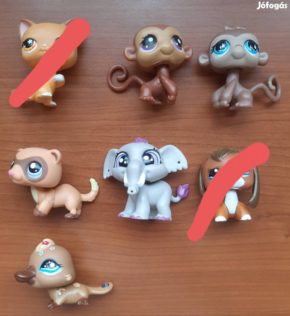 Littlest Pet Shop állatok