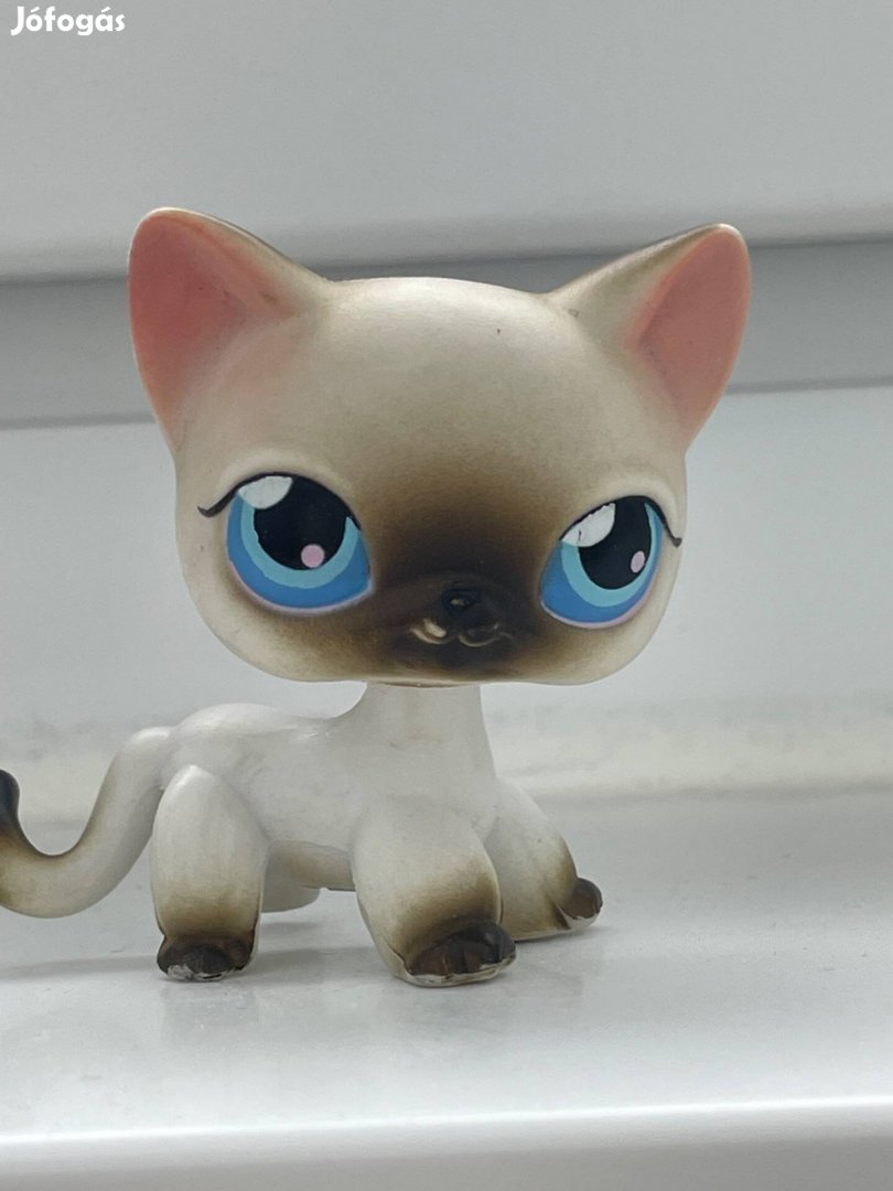 Littlest Pet Shop eredeti rövidszőrű cica figura