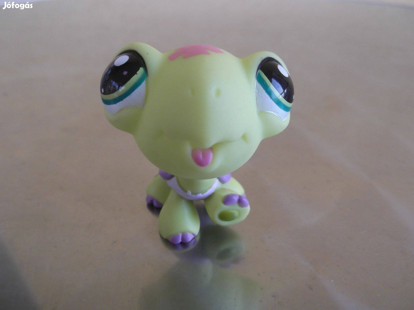 Littlest Pet Shop teknős béka figura - újszerű - Gyűjtőknek is!