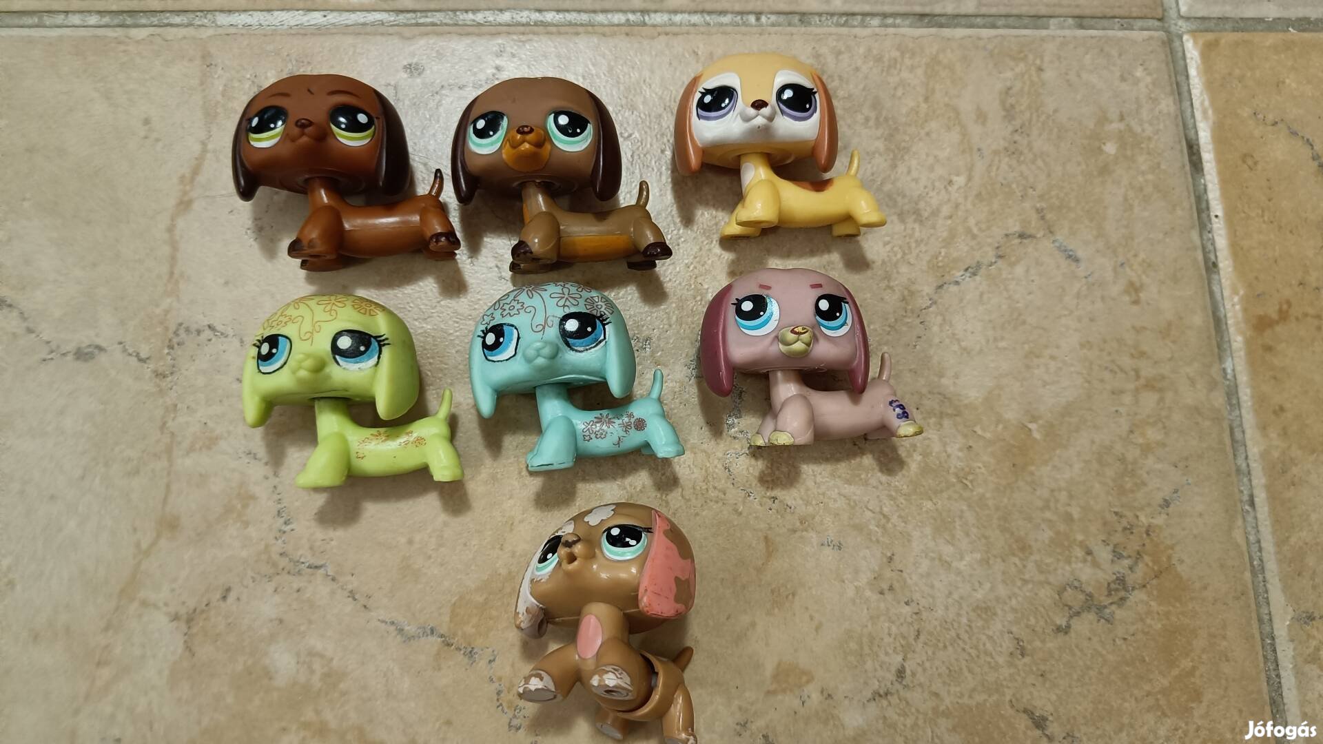 Littlest pet shop kutya figurák 