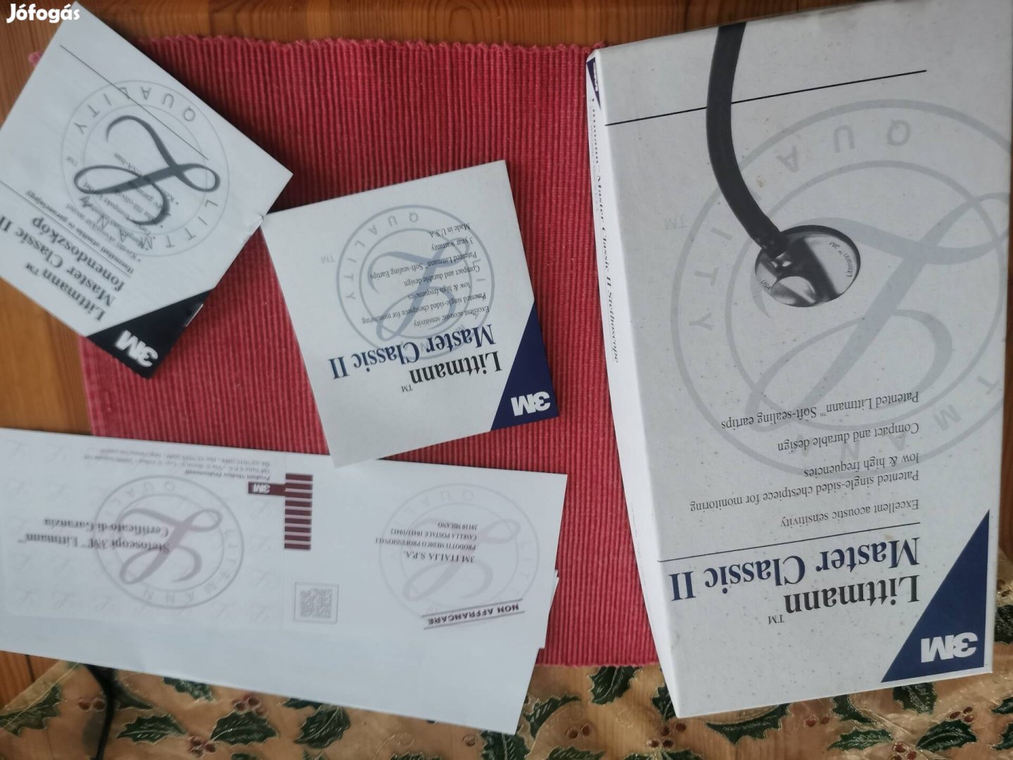 Littmann Master Classic II. Fonendoszkóp, új sztetoszkóp