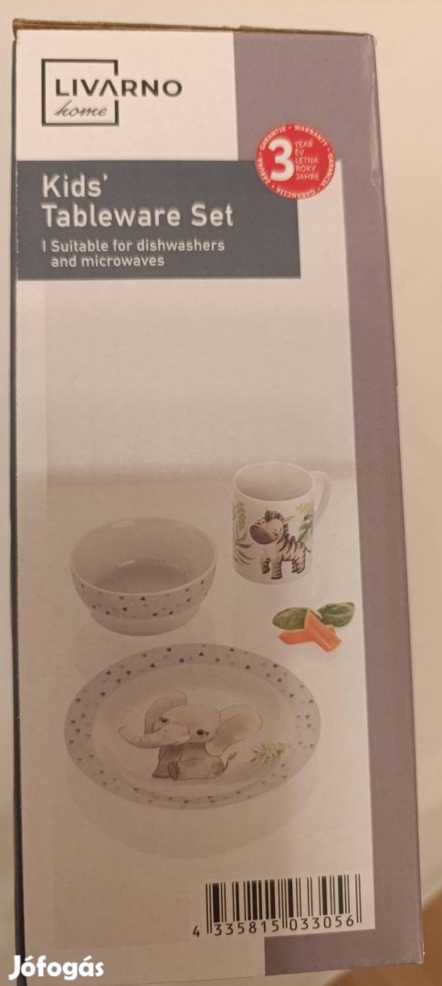 Livarno gyerek porcelán (reggeliző, 2x féle)