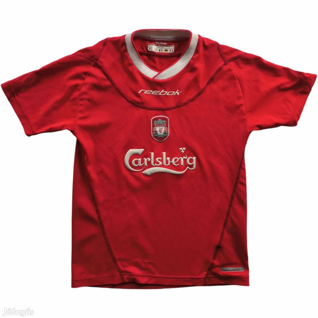 Liverpool 2002-04 Reebok hazai foci mez gyerek L-es