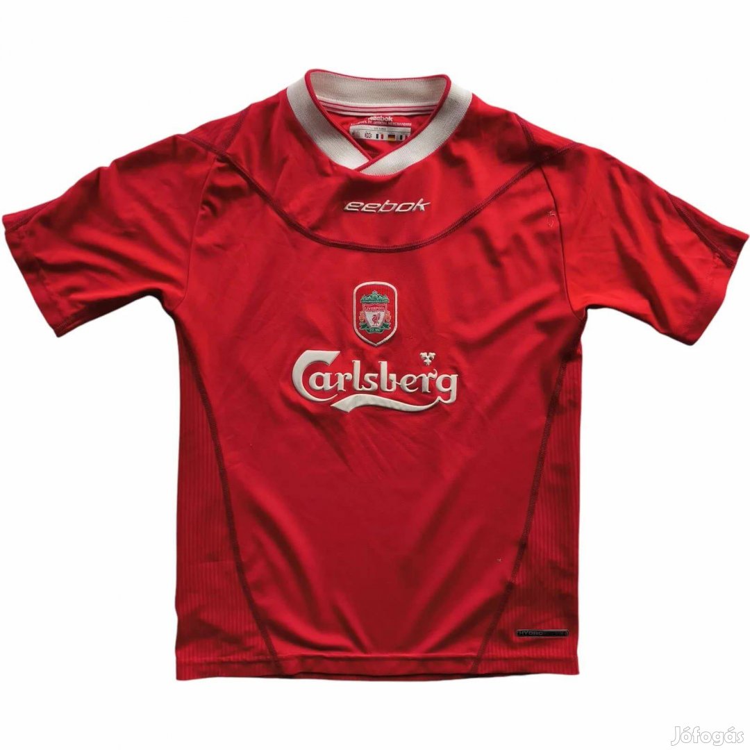 Liverpool 2002-04 Reebok hazai foci mez gyerek L-es