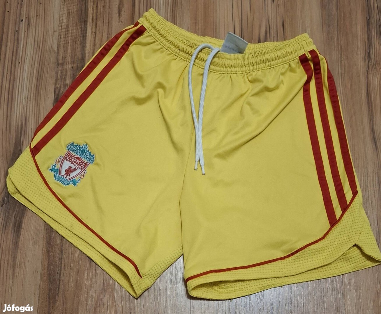 Liverpool 2006-07 Adidas vendég foci nadrág