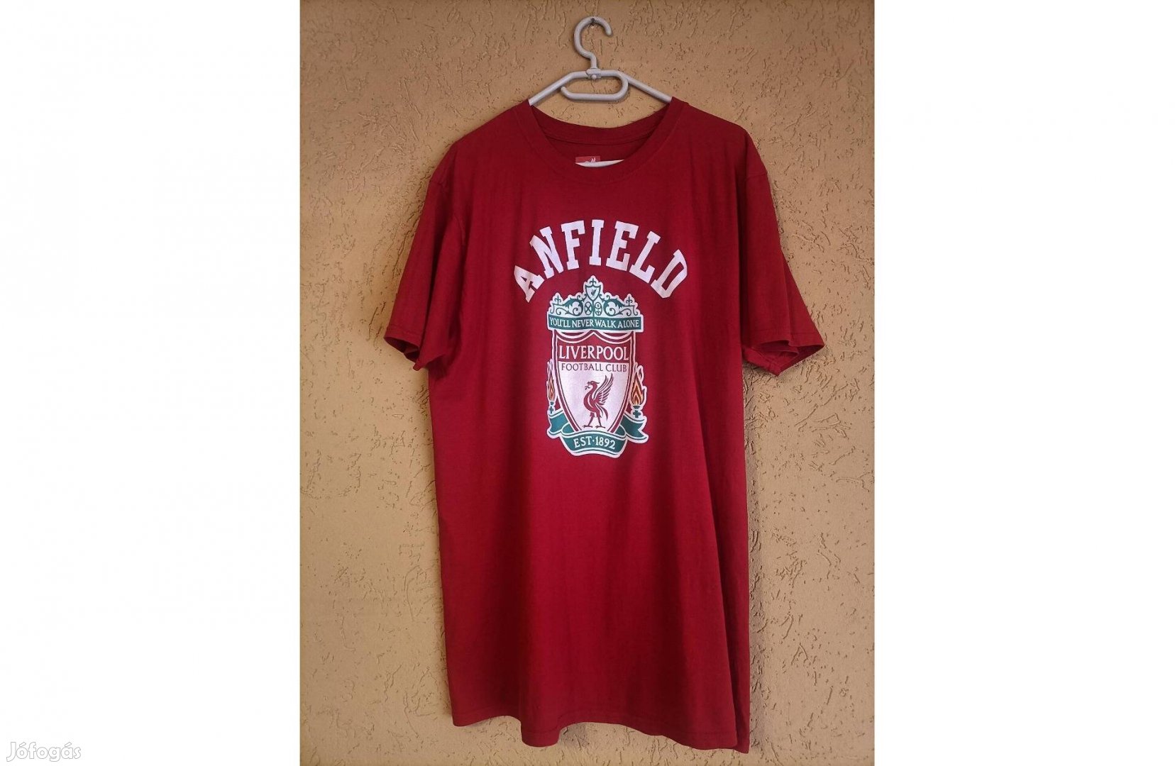 Liverpool FC, Anfield vintage póló. L/XL