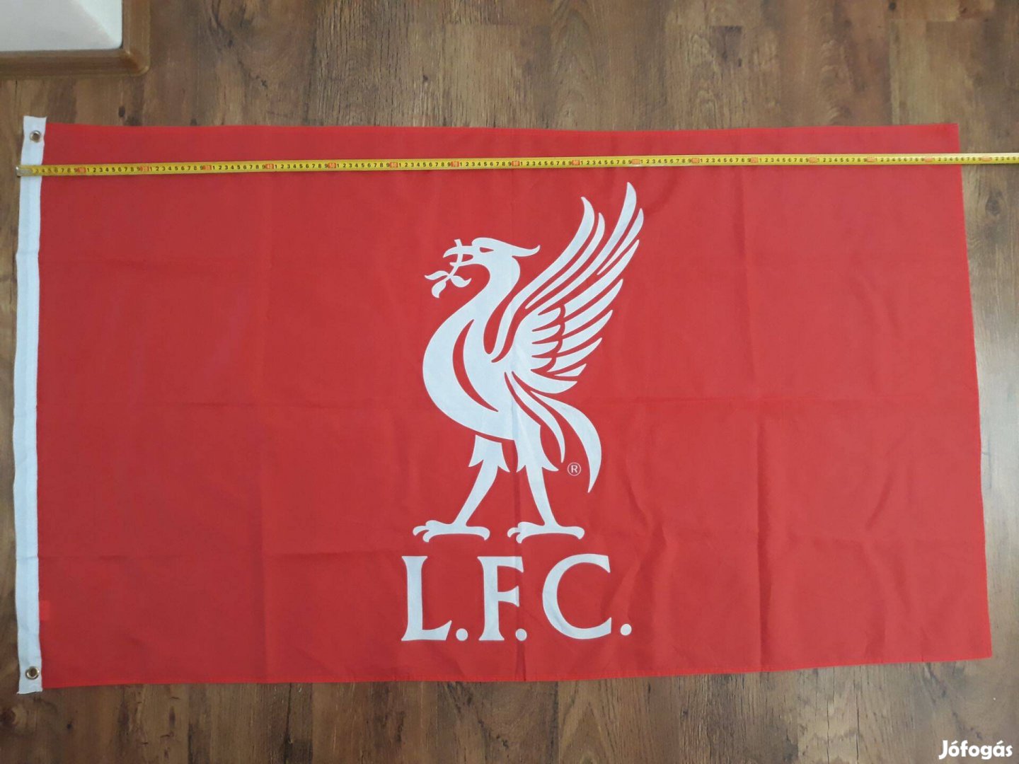 Liverpool FC szurkolói zászló 90x155