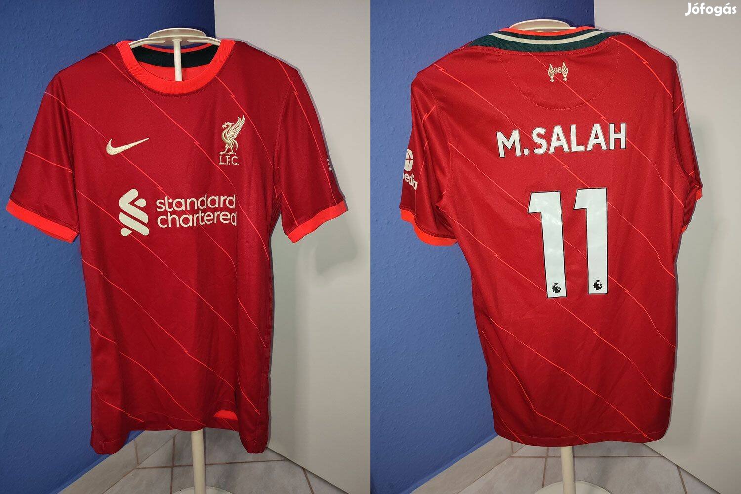 Liverpool - Mohamed Salah eredeti Nike gyerek mez (147-158)