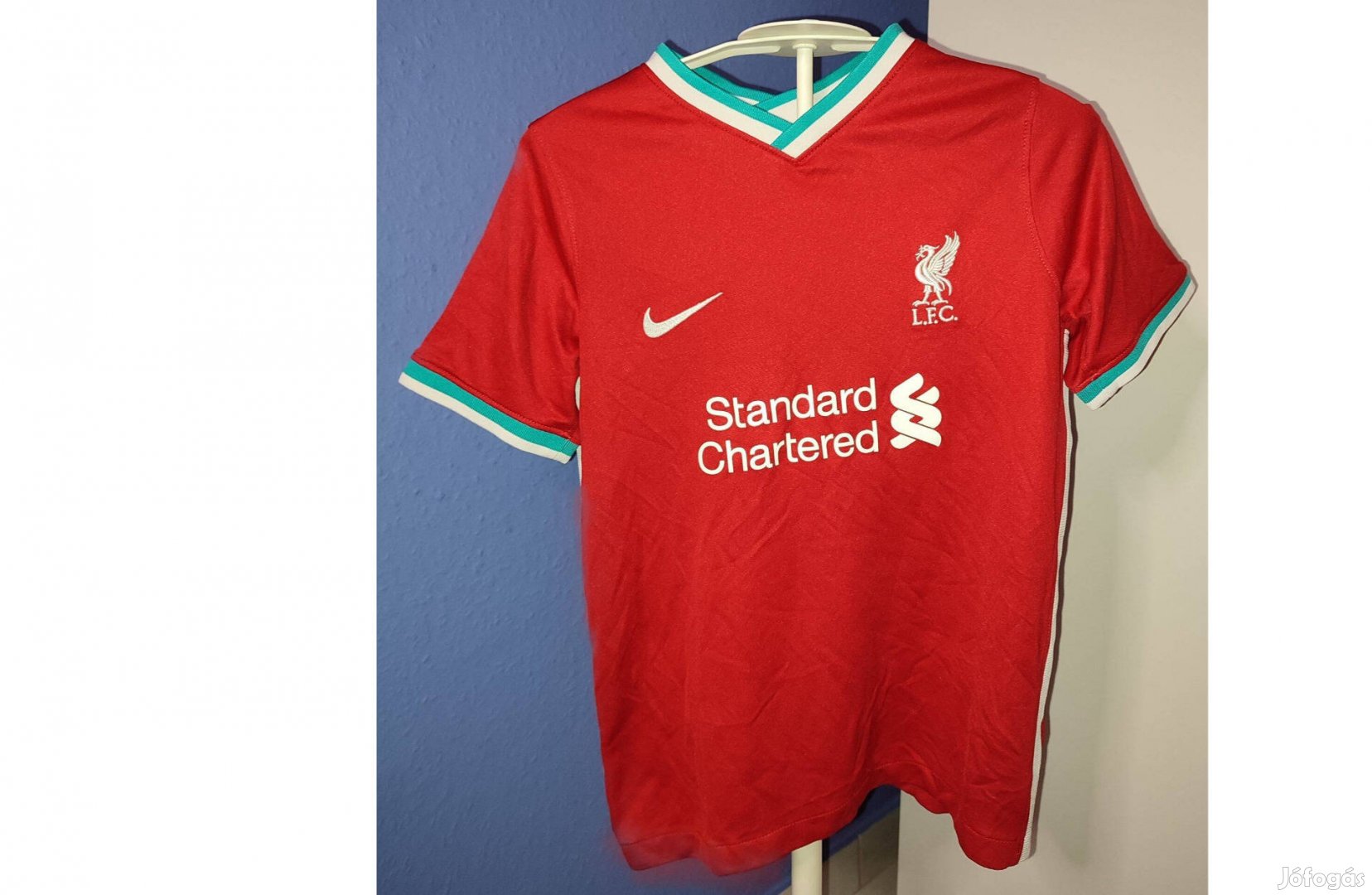 Liverpool eredeti Nike 2020-21 piros gyerek mez (122-128)