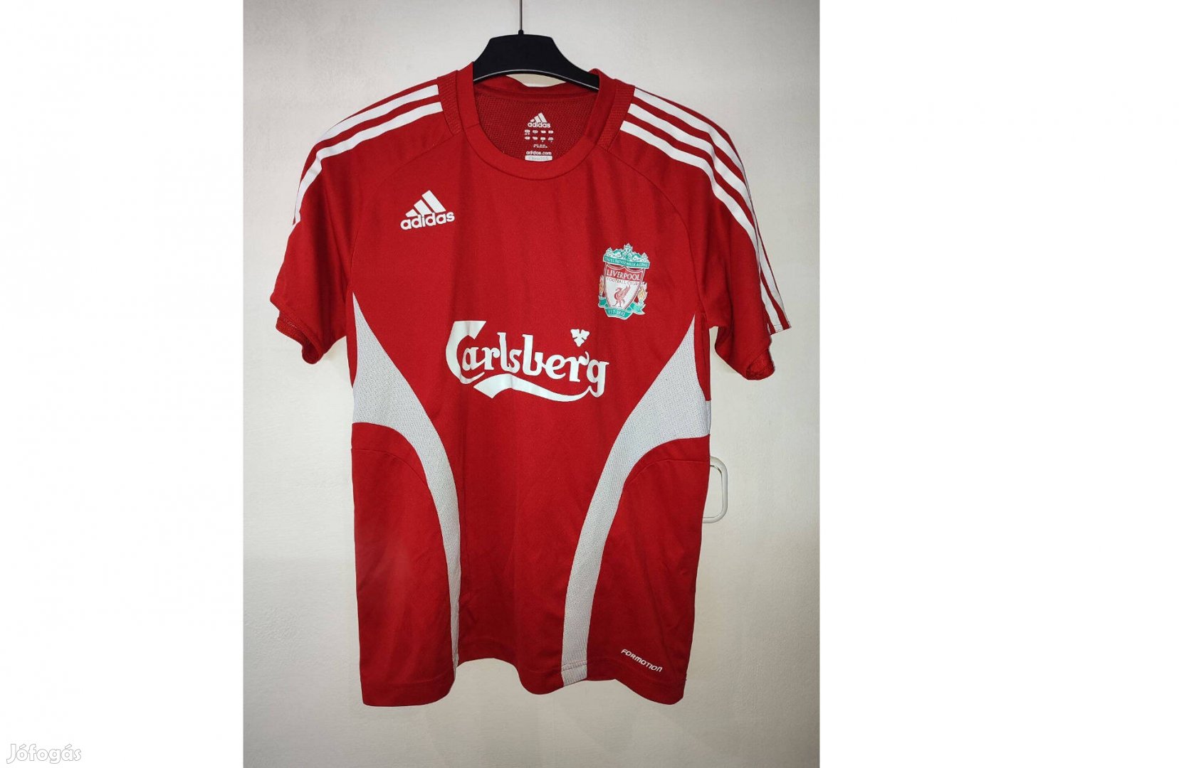 Liverpool eredeti adidas edzőmez (S-es)