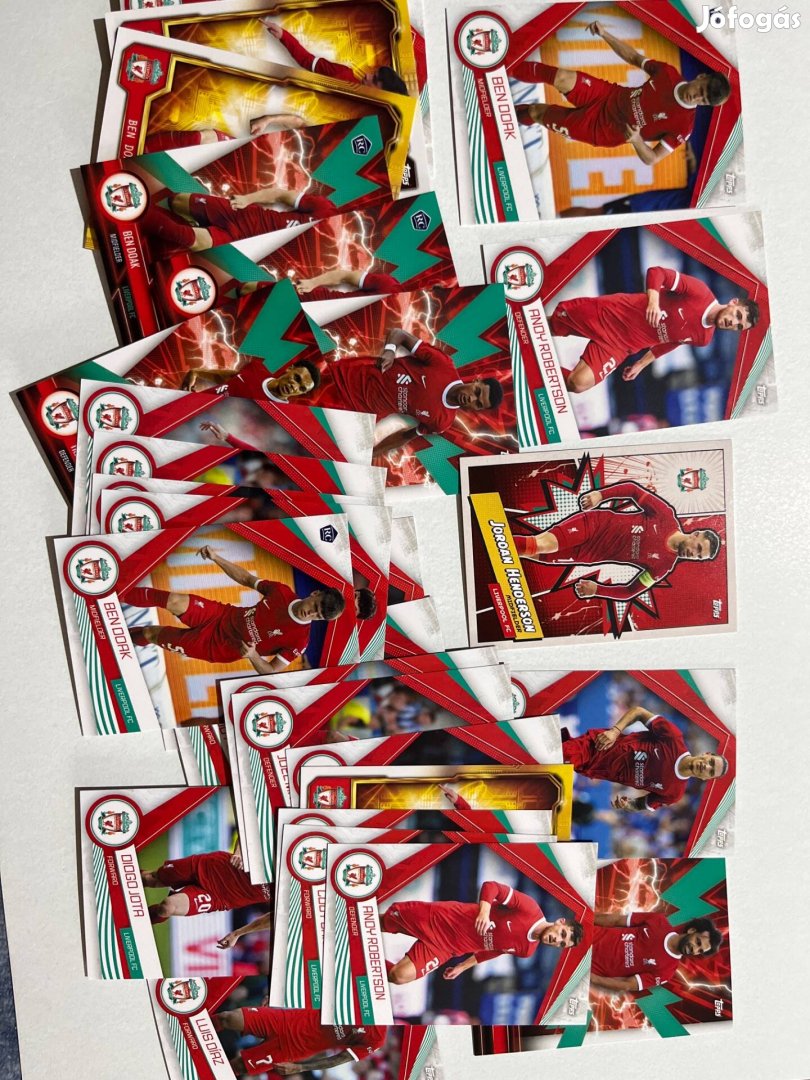 Liverpool focis kártyák Prémium