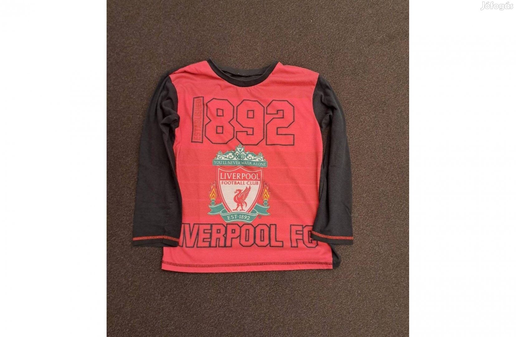 Liverpool pizsama felső, 10 éves, Bp. 2. ker